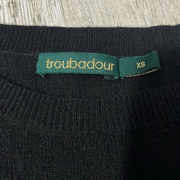 Troubadour floral Lambswool Blend Sweater Size XS - Picture 3 of 8